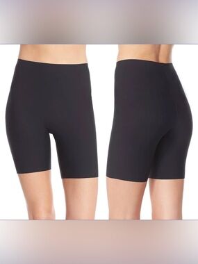 Spanx 10005P Thinstincts Mid Thigh Shaper Shorts Black plus size 3X